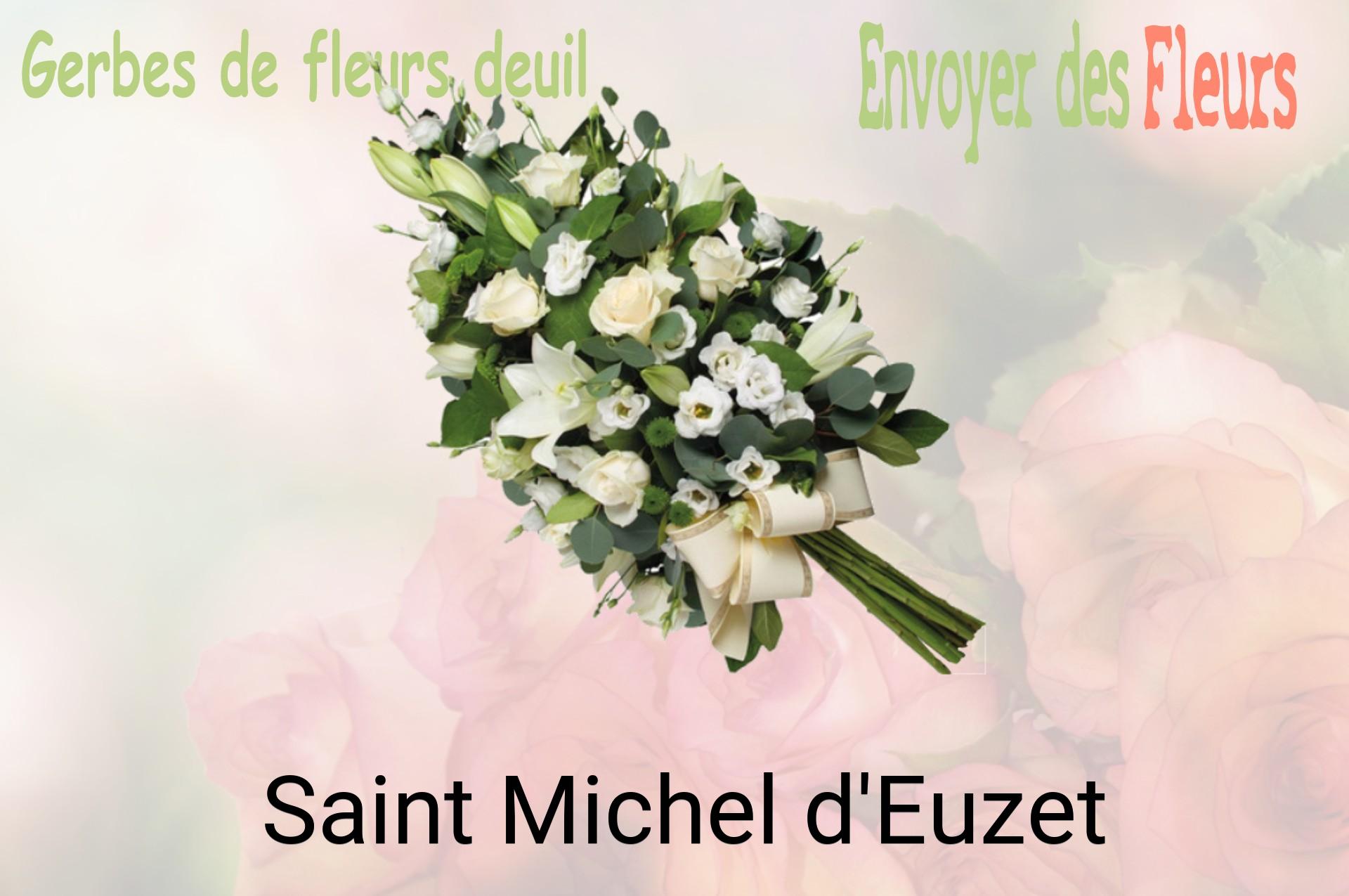Gerbe de fleurs de deuil livrée à Saint-Michel-d'Euzet